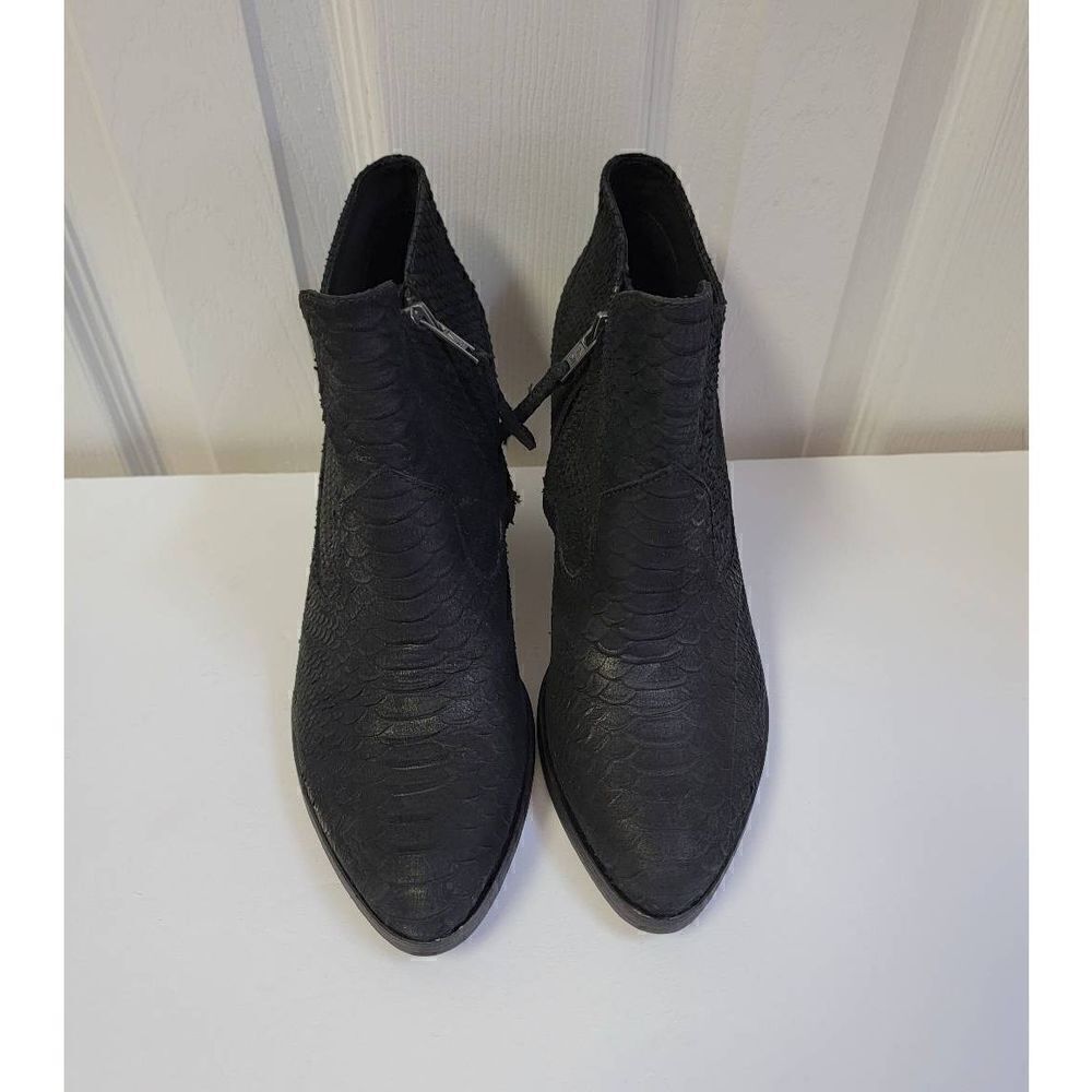 Ash Moka Leather Ankle Booties 8